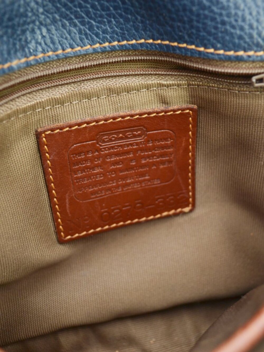 Coach Vintage Sheridan Leather Crossbody bag - Picture 11 of 11